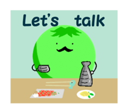 Fairy of the colorful bean sticker #5501632