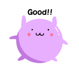 Fairy of the colorful bean sticker #5501641