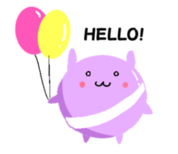 Fairy of the colorful bean sticker #5501643