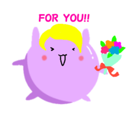 Fairy of the colorful bean sticker #5501667