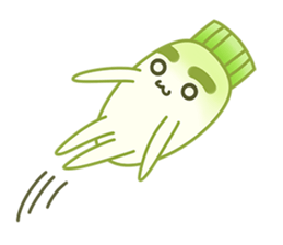 Uncle Ro-Big radish 1:Continuous action sticker #5501749
