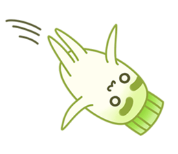 Uncle Ro-Big radish 1:Continuous action sticker #5501750