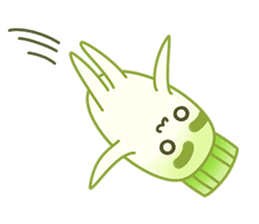 Uncle Ro-Big radish 1:Continuous action sticker #5501750