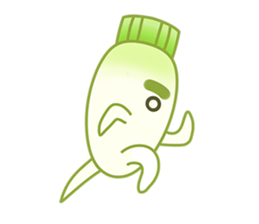 Uncle Ro-Big radish 1:Continuous action sticker #5501753