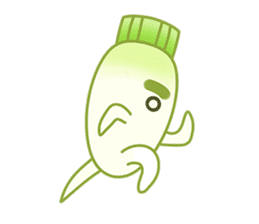 Uncle Ro-Big radish 1:Continuous action sticker #5501753