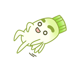 Uncle Ro-Big radish 1:Continuous action sticker #5501758