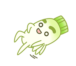 Uncle Ro-Big radish 1:Continuous action sticker #5501758