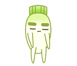 Uncle Ro-Big radish 1:Continuous action sticker #5501760
