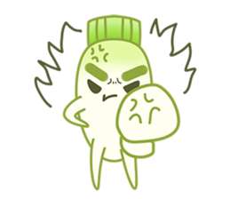 Uncle Ro-Big radish 1:Continuous action sticker #5501763