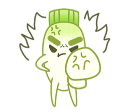 Uncle Ro-Big radish 1:Continuous action sticker #5501763