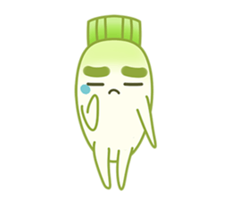 Uncle Ro-Big radish 1:Continuous action sticker #5501764