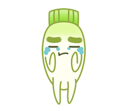 Uncle Ro-Big radish 1:Continuous action sticker #5501765