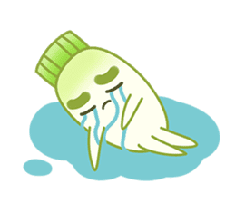 Uncle Ro-Big radish 1:Continuous action sticker #5501767