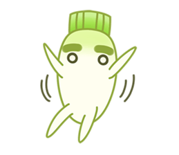 Uncle Ro-Big radish 1:Continuous action sticker #5501773
