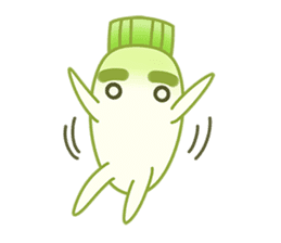 Uncle Ro-Big radish 1:Continuous action sticker #5501773
