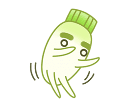 Uncle Ro-Big radish 1:Continuous action sticker #5501774