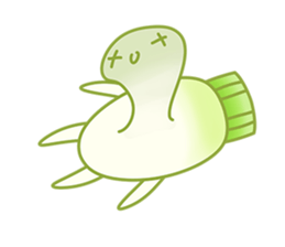 Uncle Ro-Big radish 1:Continuous action sticker #5501775
