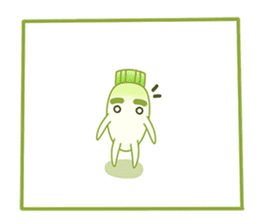 Uncle Ro-Big radish 1:Continuous action sticker #5501776