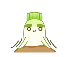 Uncle Ro-Big radish 1:Continuous action sticker #5501782