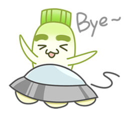 Uncle Ro-Big radish 1:Continuous action sticker #5501787