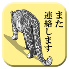 From behind of animals sticker #5501973