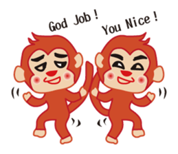 saru&neko sticker #5502853