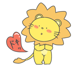 Warm Lion sticker #5503398