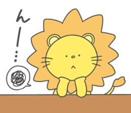 Warm Lion sticker #5503401