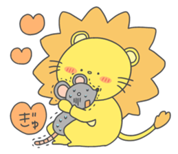 Warm Lion sticker #5503402