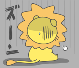 Warm Lion sticker #5503409