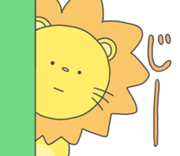 Warm Lion sticker #5503413