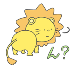 Warm Lion sticker #5503414