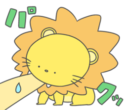 Warm Lion sticker #5503417