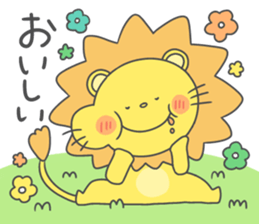 Warm Lion sticker #5503419