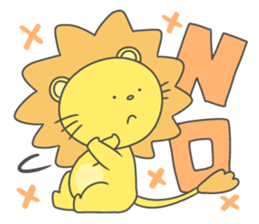 Warm Lion sticker #5503424