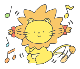 Warm Lion sticker #5503425