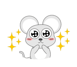Brother of always cheerful mouse sticker #5503911
