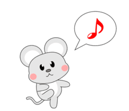 Brother of always cheerful mouse sticker #5503916