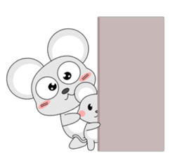 Brother of always cheerful mouse sticker #5503917