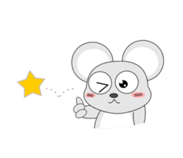 Brother of always cheerful mouse sticker #5503918