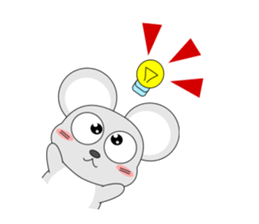 Brother of always cheerful mouse sticker #5503932