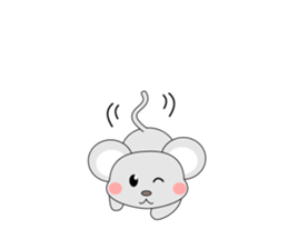 Brother of always cheerful mouse sticker #5503933