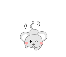 Brother of always cheerful mouse sticker #5503933