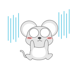 Brother of always cheerful mouse sticker #5503936