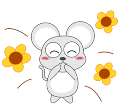 Brother of always cheerful mouse sticker #5503939