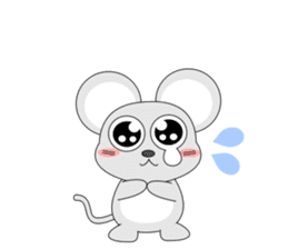 Brother of always cheerful mouse sticker #5503944