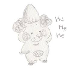 funny smile boy sticker #5503985