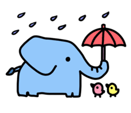 Elephant's Life sticker #5504711