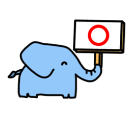 Elephant's Life sticker #5504712