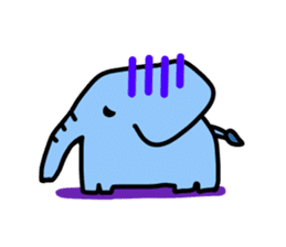 Elephant's Life sticker #5504722